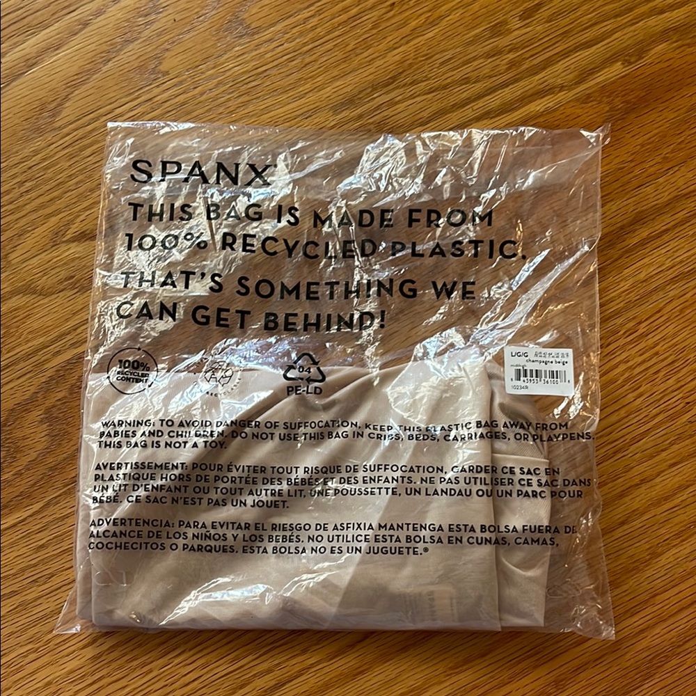 Spanx Champagne Beige MidThigh